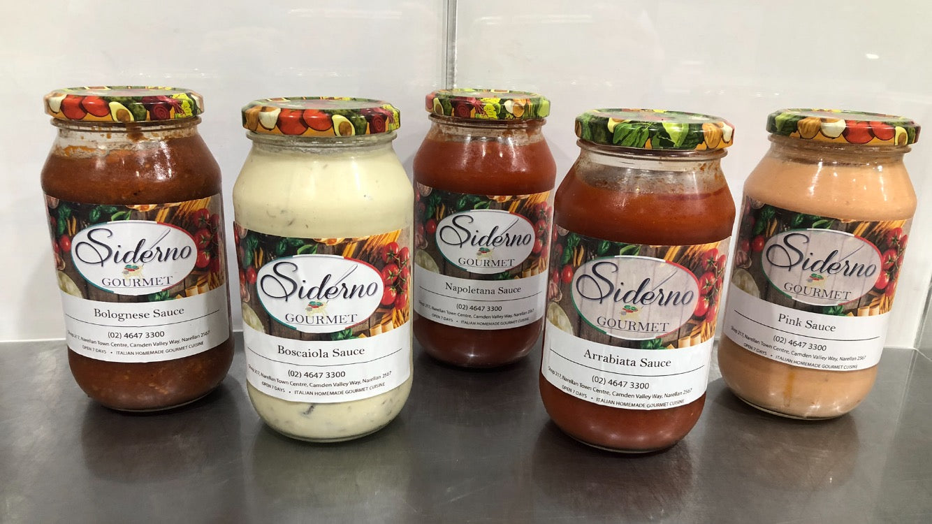 Sauce Jars
