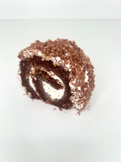 Chocolate and Cream Scroll