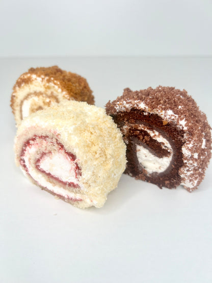 Chocolate and Cream Scroll